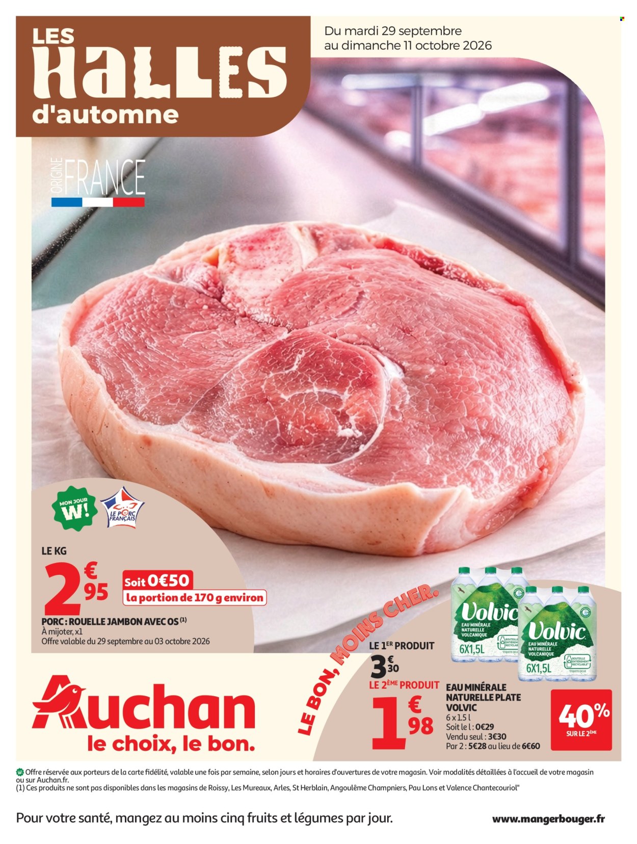 Catalogue Auchan - 29/09/2026 - 11/10/2026. Page 1