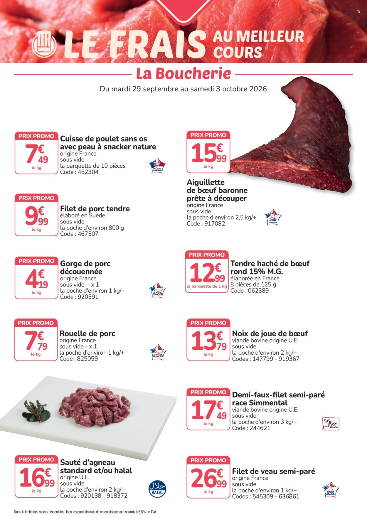 Catalogue Promocash - 29/09/2026 - 03/10/2026. Page 1