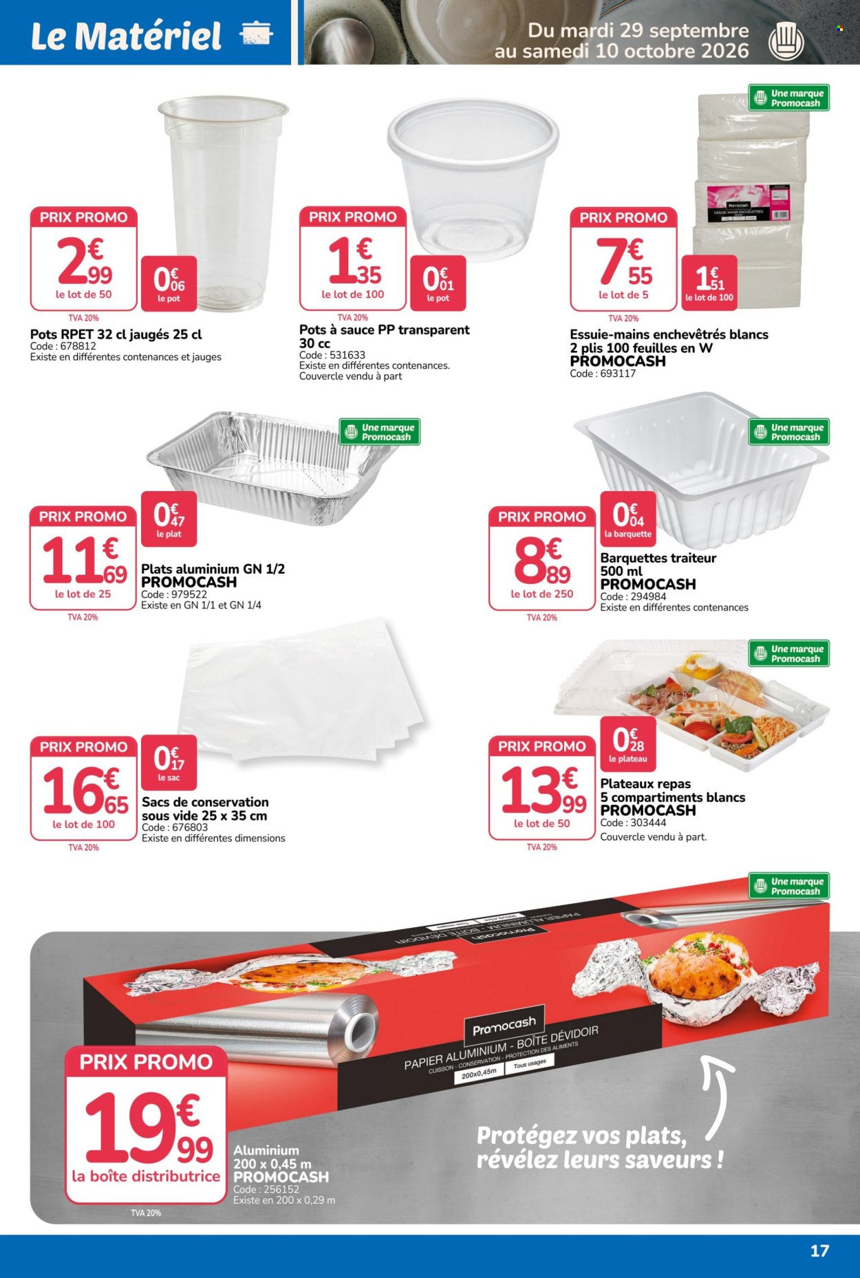 Catalogue Promocash - 29/09/2026 - 10/10/2026. Page 17