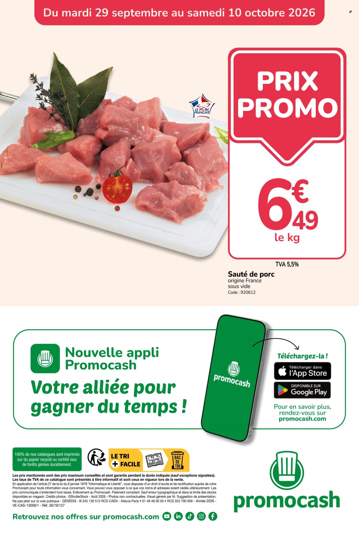 Catalogue Promocash - 29/09/2026 - 10/10/2026. Page 24