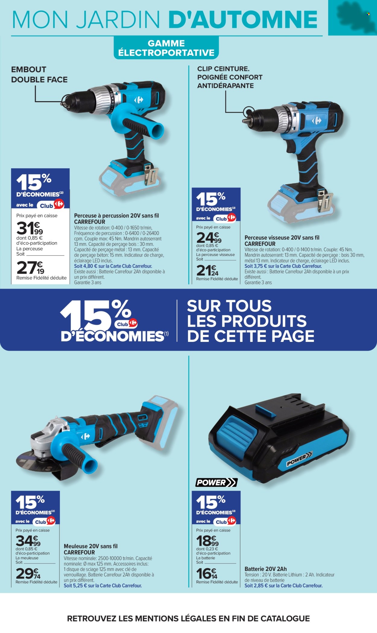 Catalogue Carrefour Hypermarchés - 29/09/2026 - 12/10/2026. Page 15