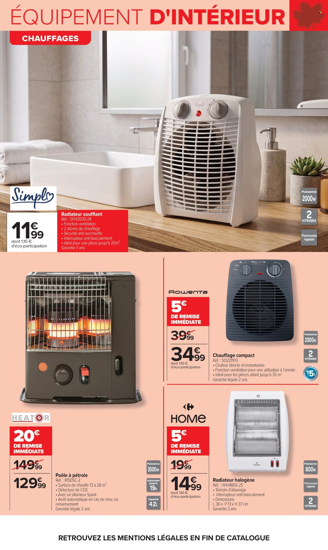 Catalogue Carrefour Hypermarchés - 29/09/2026 - 12/10/2026. Page 22