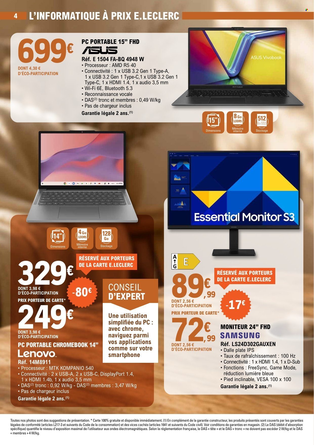 Catalogue E.Leclerc - 29/09/2026 - 10/10/2026. Page 4