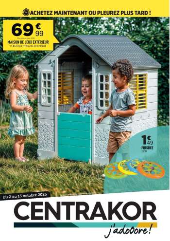 Catalogue Centrakor - 02/10/2026 - 13/10/2026.
