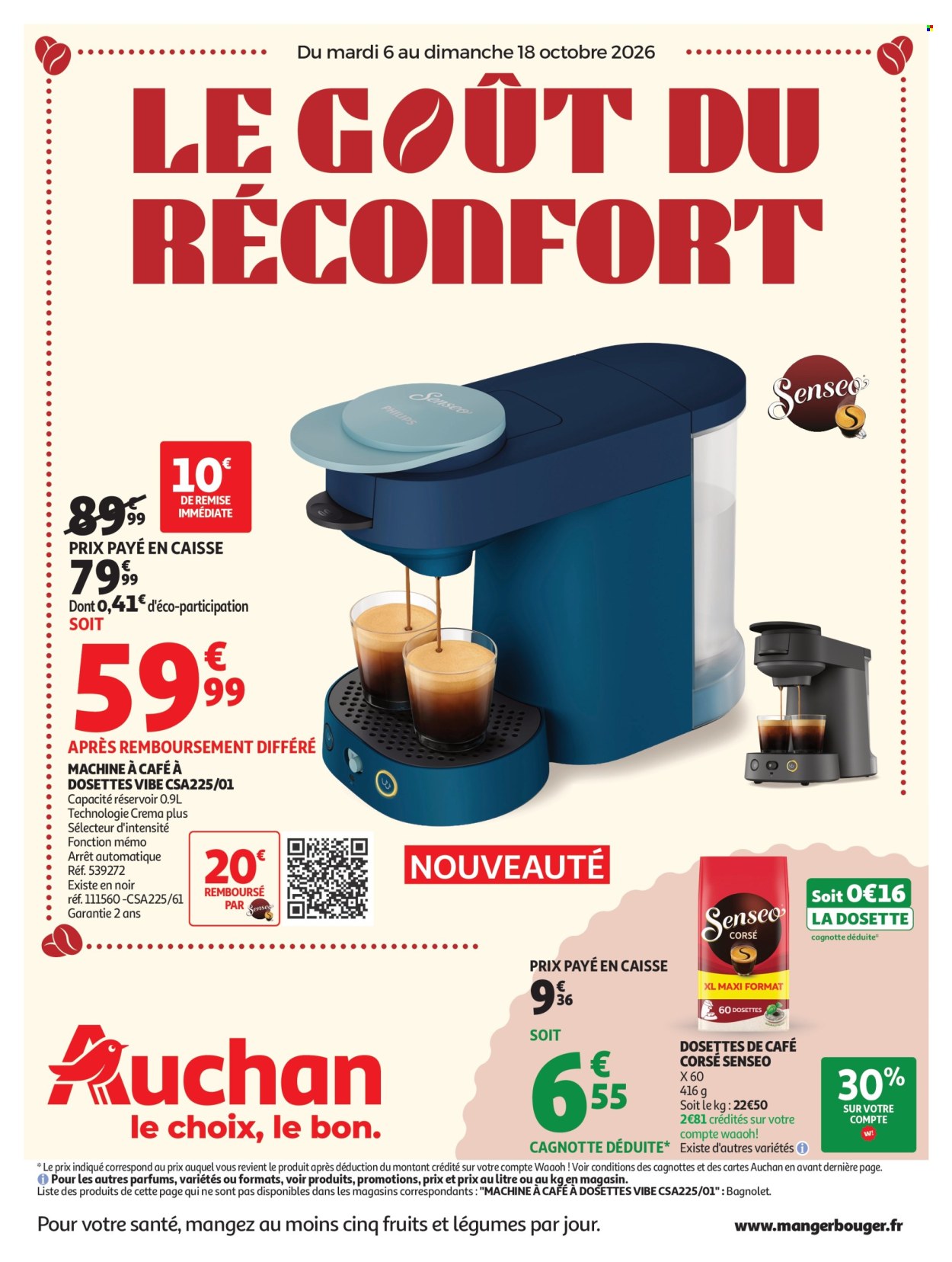 Catalogue Auchan - 06/10/2026 - 18/10/2026. Page 1