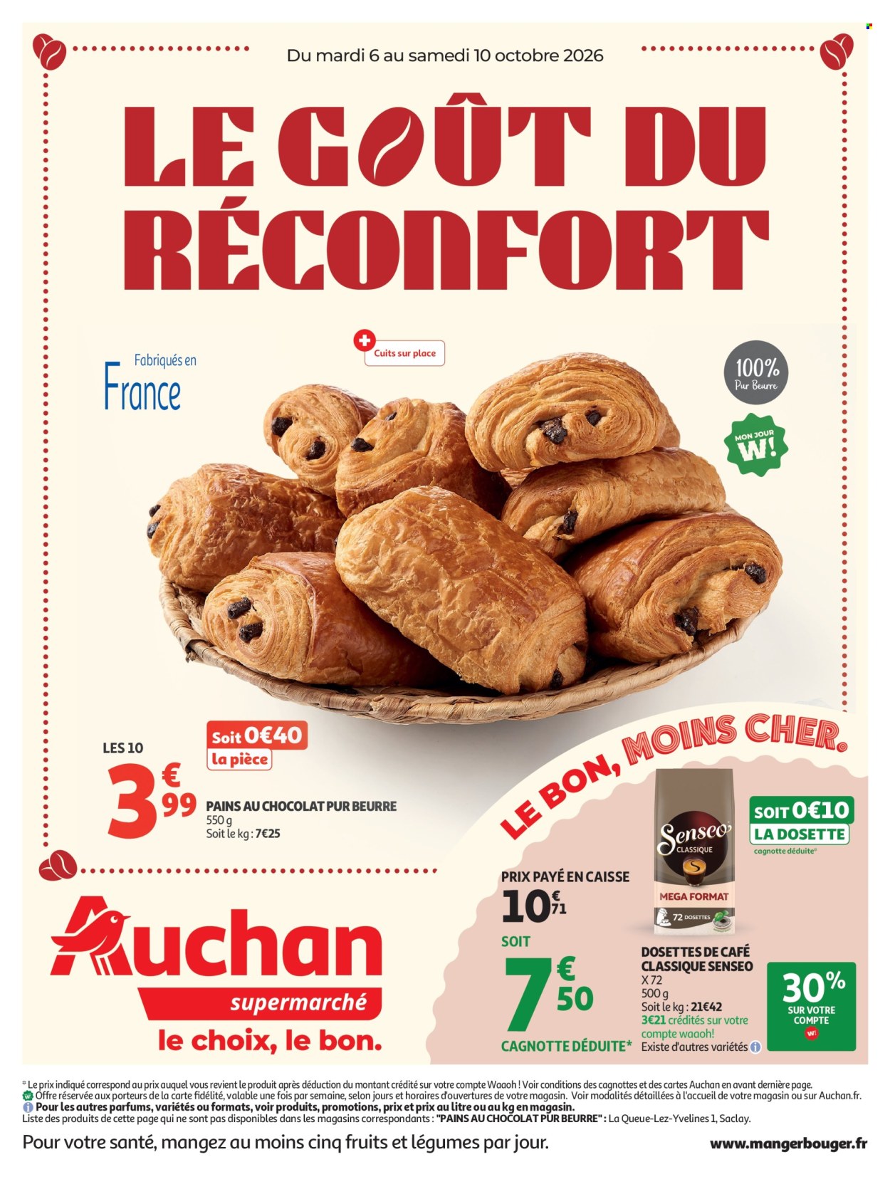 Catalogue Auchan - 06/10/2026 - 10/10/2026. Page 1