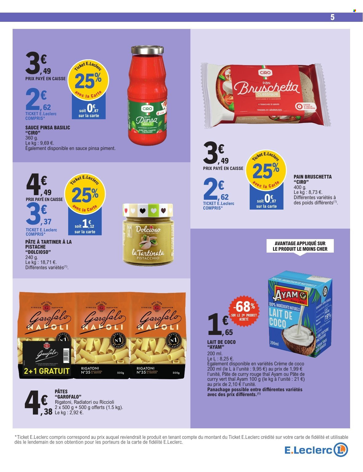Catalogue E.Leclerc - 06/10/2026 - 17/10/2026. Page 5