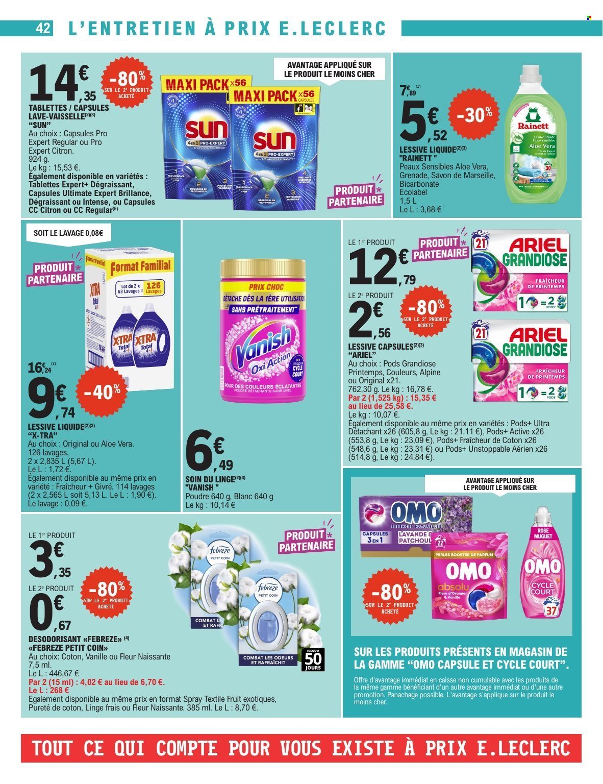 Catalogue E.Leclerc - 06/10/2026 - 17/10/2026. Page 42