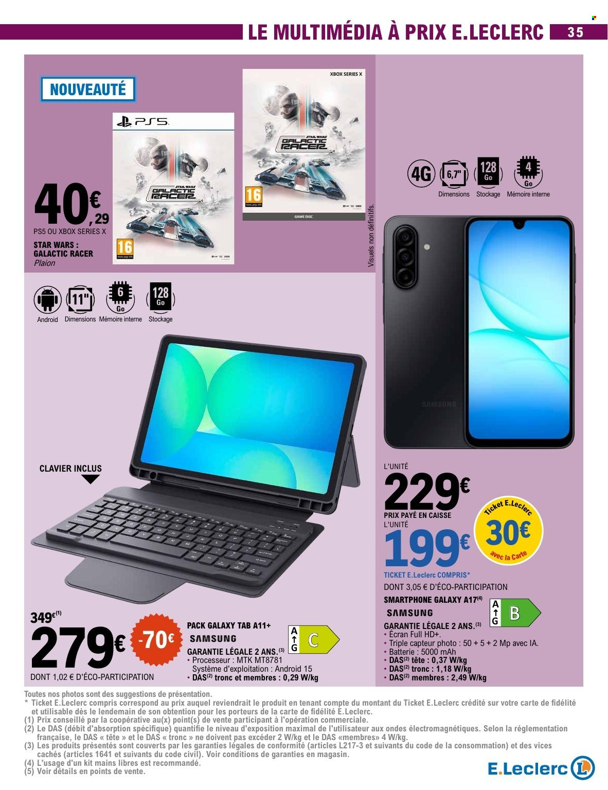 Catalogue E.Leclerc - 06/10/2026 - 17/10/2026. Page 35