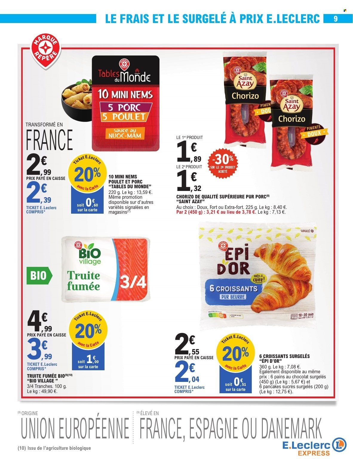 Catalogue E.Leclerc - 06/10/2026 - 17/10/2026. Page 9