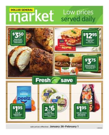 Dollar General Flyer - 01/26/2025 - 02/01/2025.