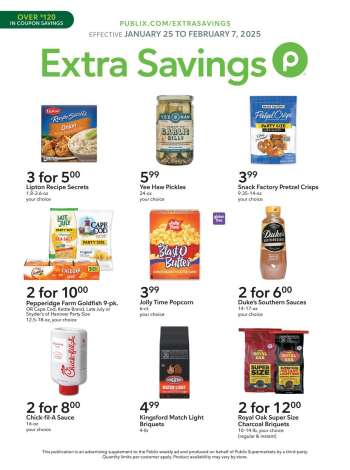 Publix Flyer - 01/25/2025 - 02/07/2025.