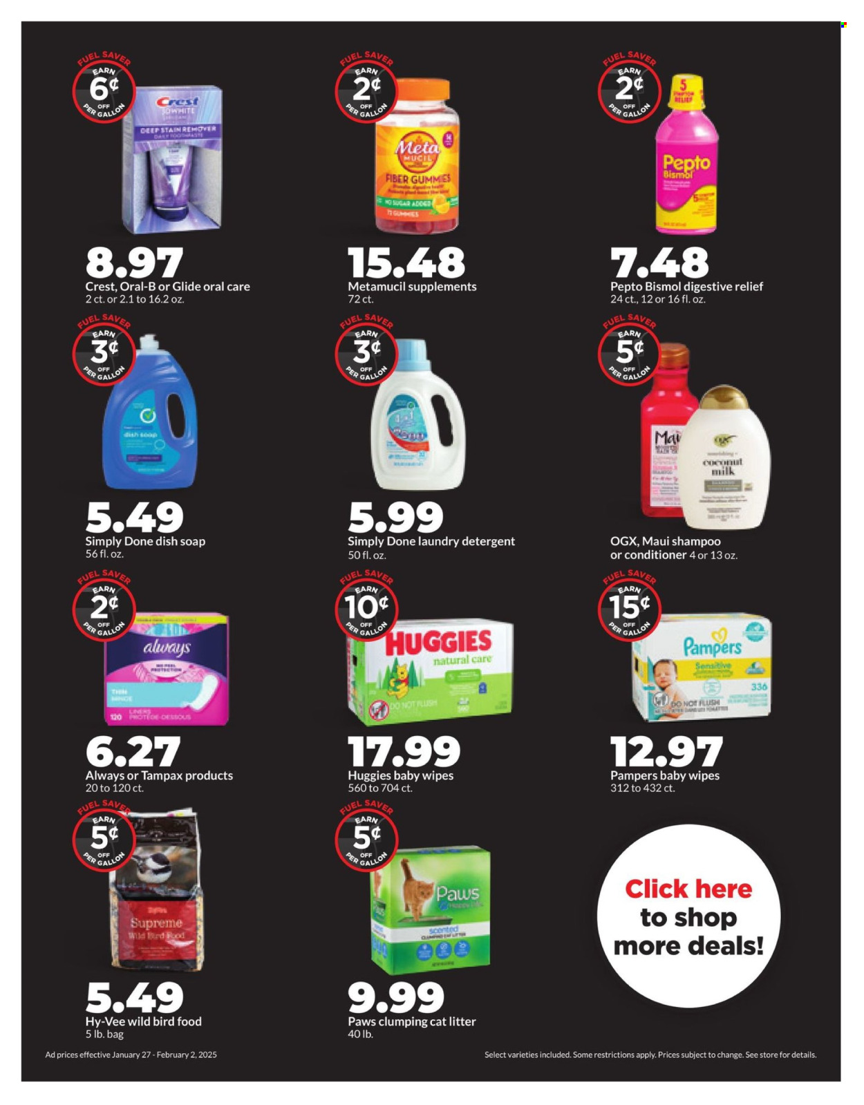 Hy-Vee ad - 01/27/2025 - 02/02/2025. Page 8
