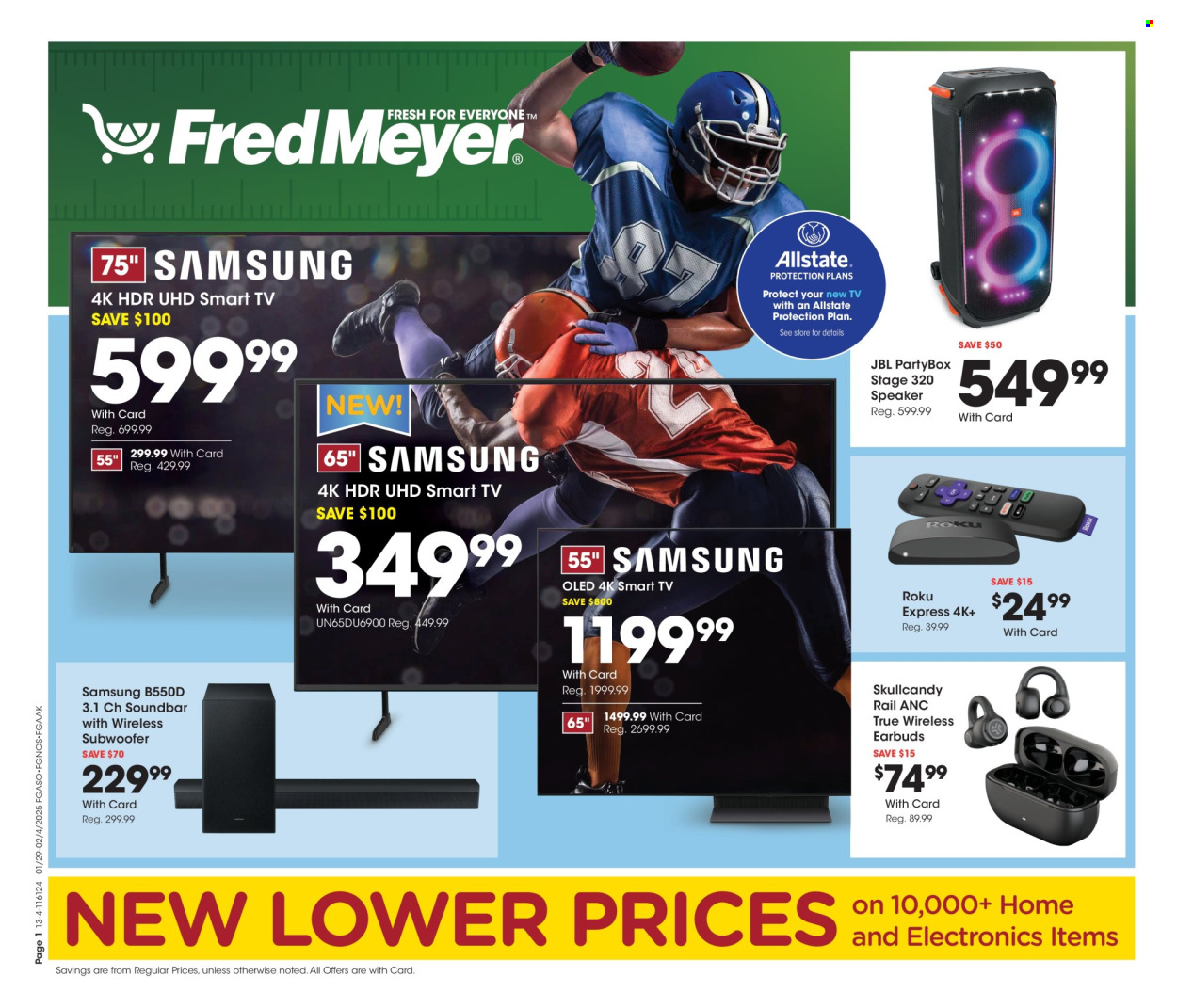 Fred Meyer ad - 01/29/2025 - 02/04/2025. Page 1