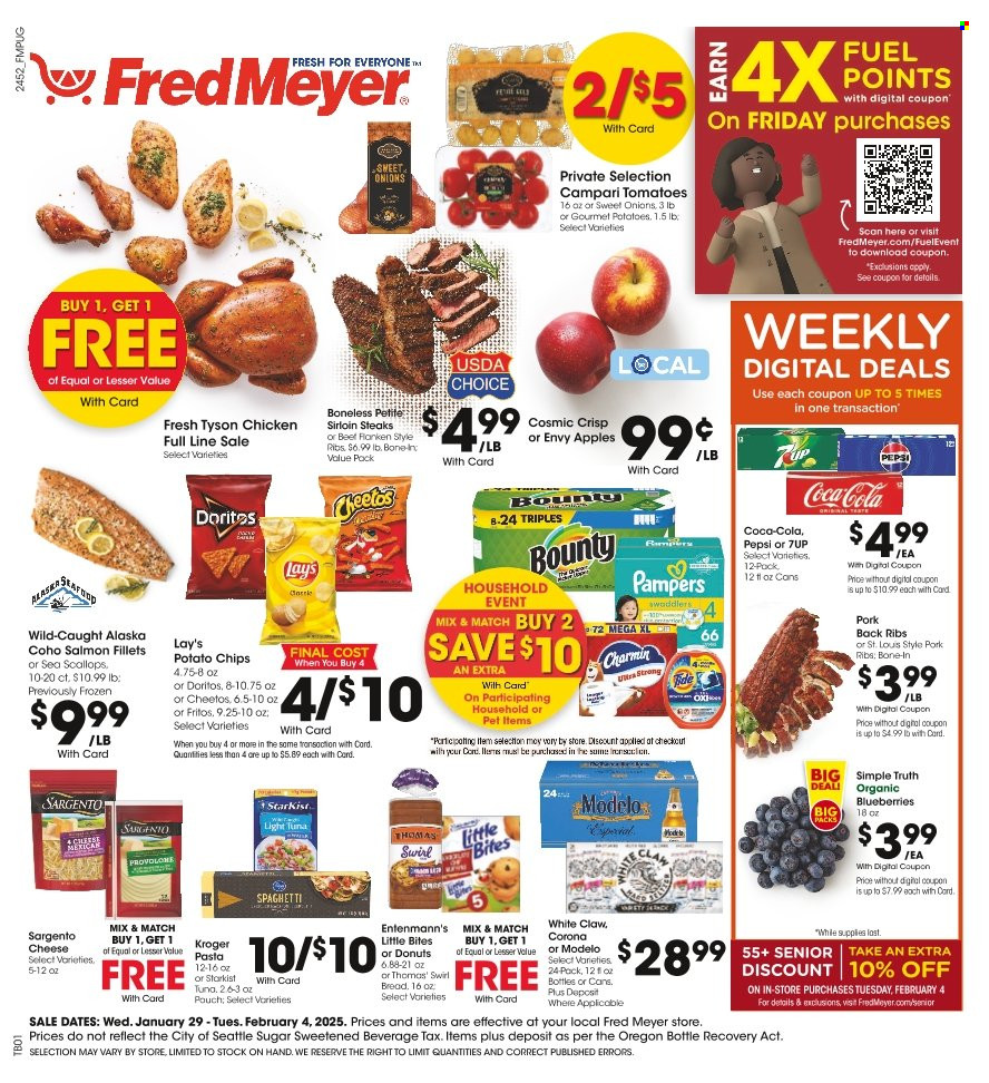 Fred Meyer ad - 01/29/2025 - 02/04/2025. Page 1
