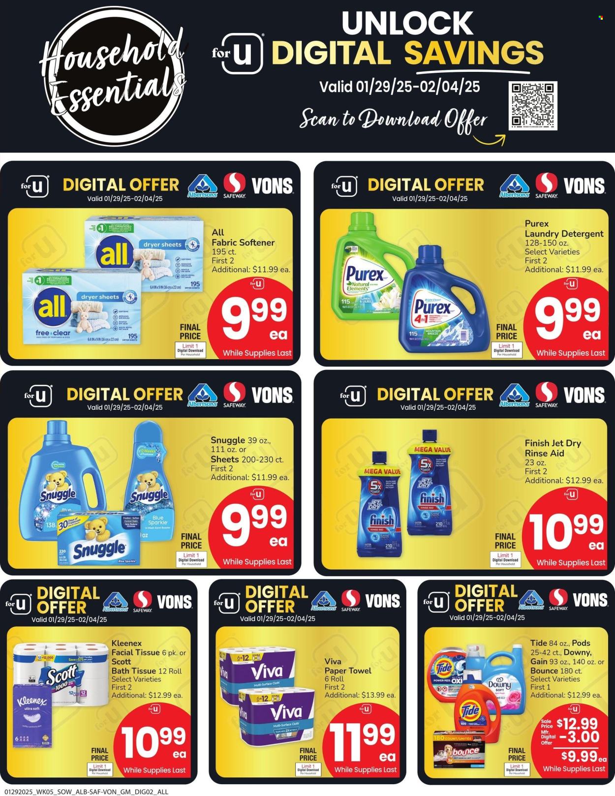Safeway ad - 01/29/2025 - 02/04/2025. Page 5