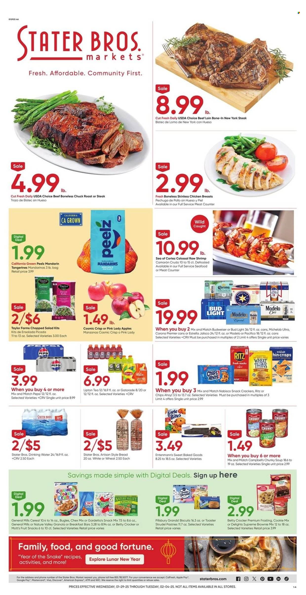 Stater Bros. ad - 01/29/2025 - 02/04/2025. Page 1