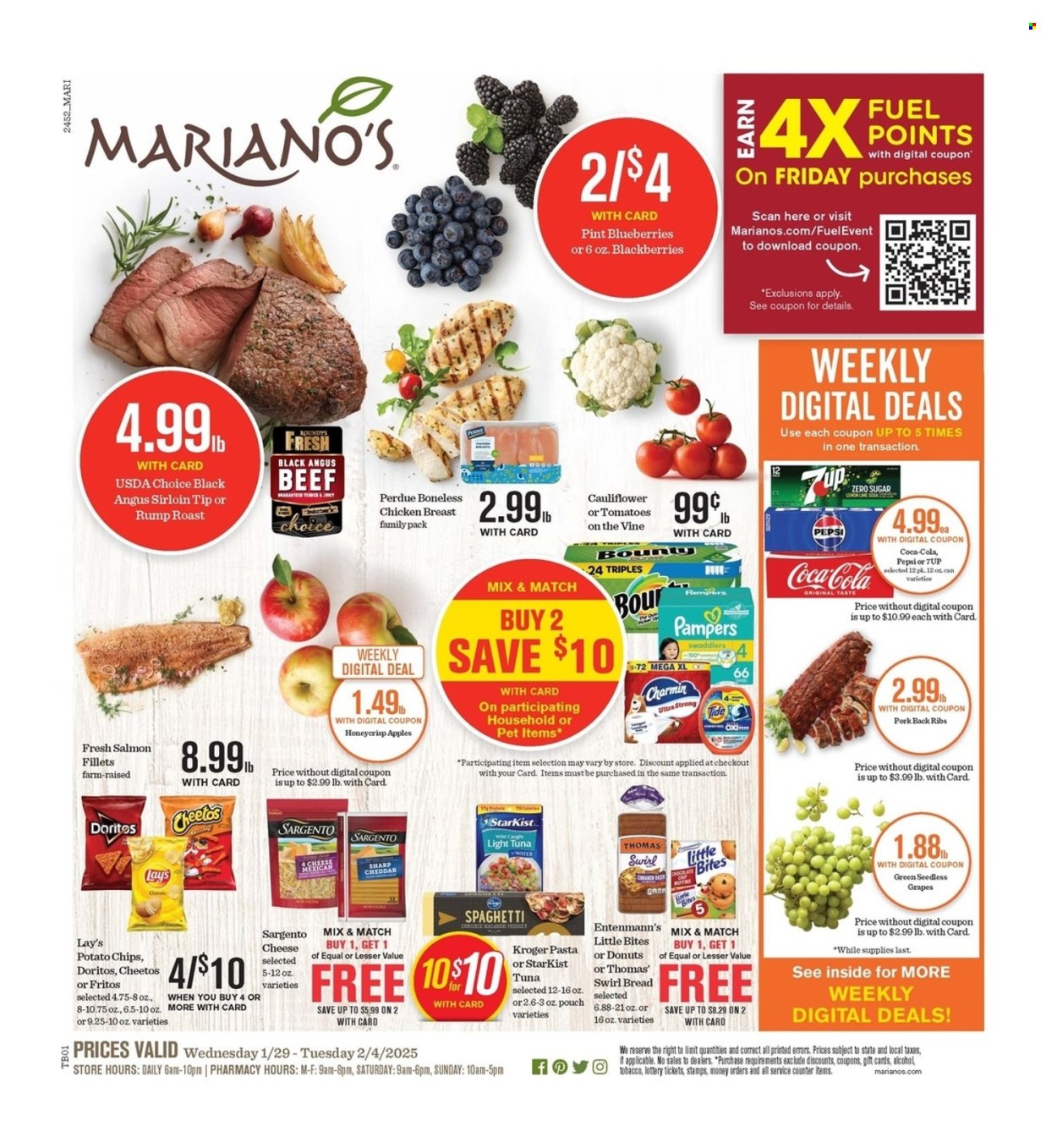 Mariano’s ad - 01/29/2025 - 02/04/2025. Page 1