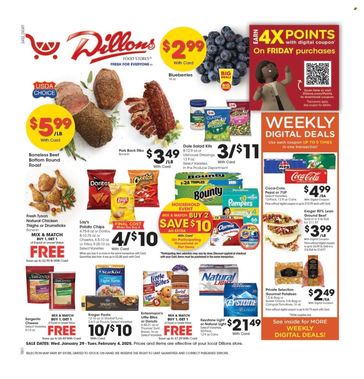Dillons ad - 01/29/2025 - 02/04/2025. Page 1