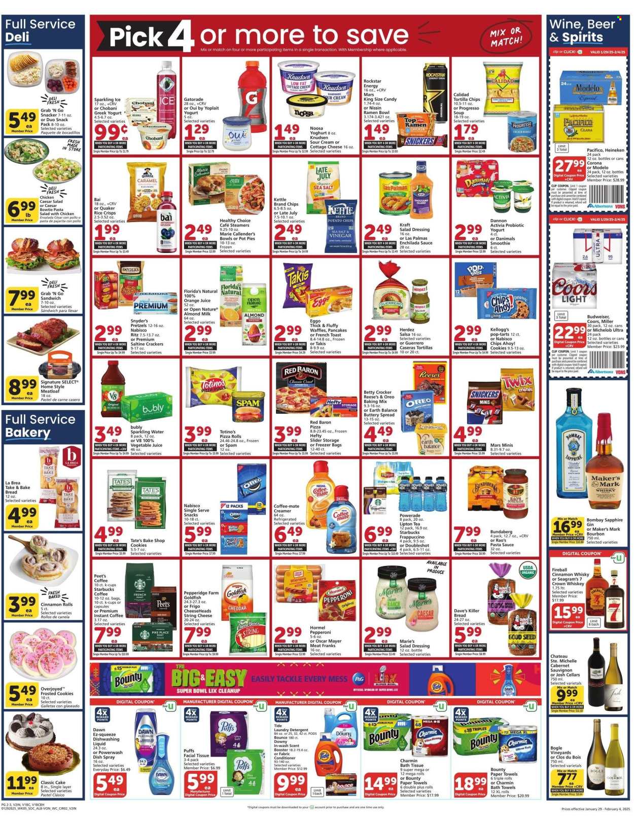 Albertsons ad - 01/29/2025 - 02/04/2025. Page 2