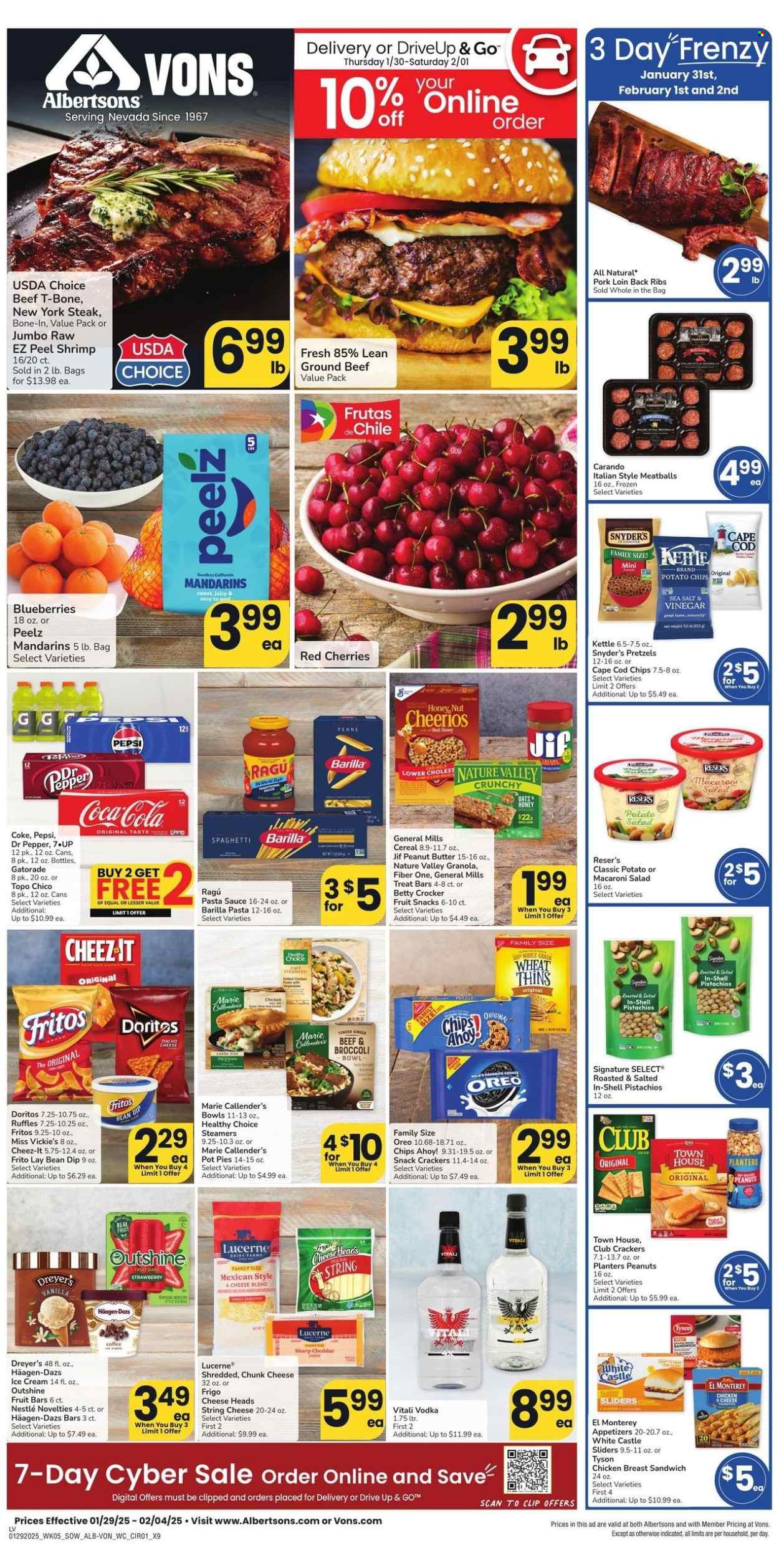 Albertsons ad - 01/29/2025 - 02/04/2025. Page 1