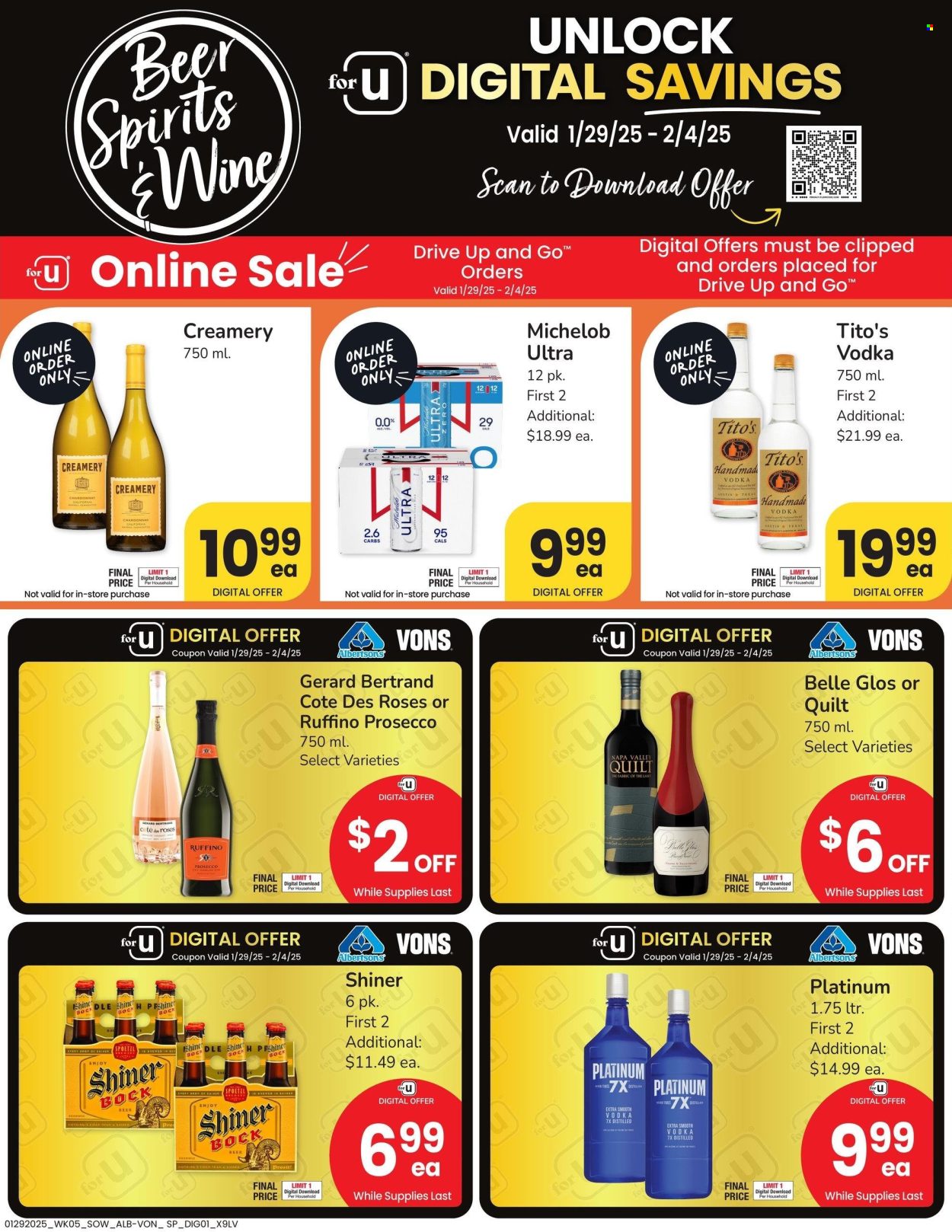 Albertsons ad - 01/29/2025 - 02/04/2025. Page 4