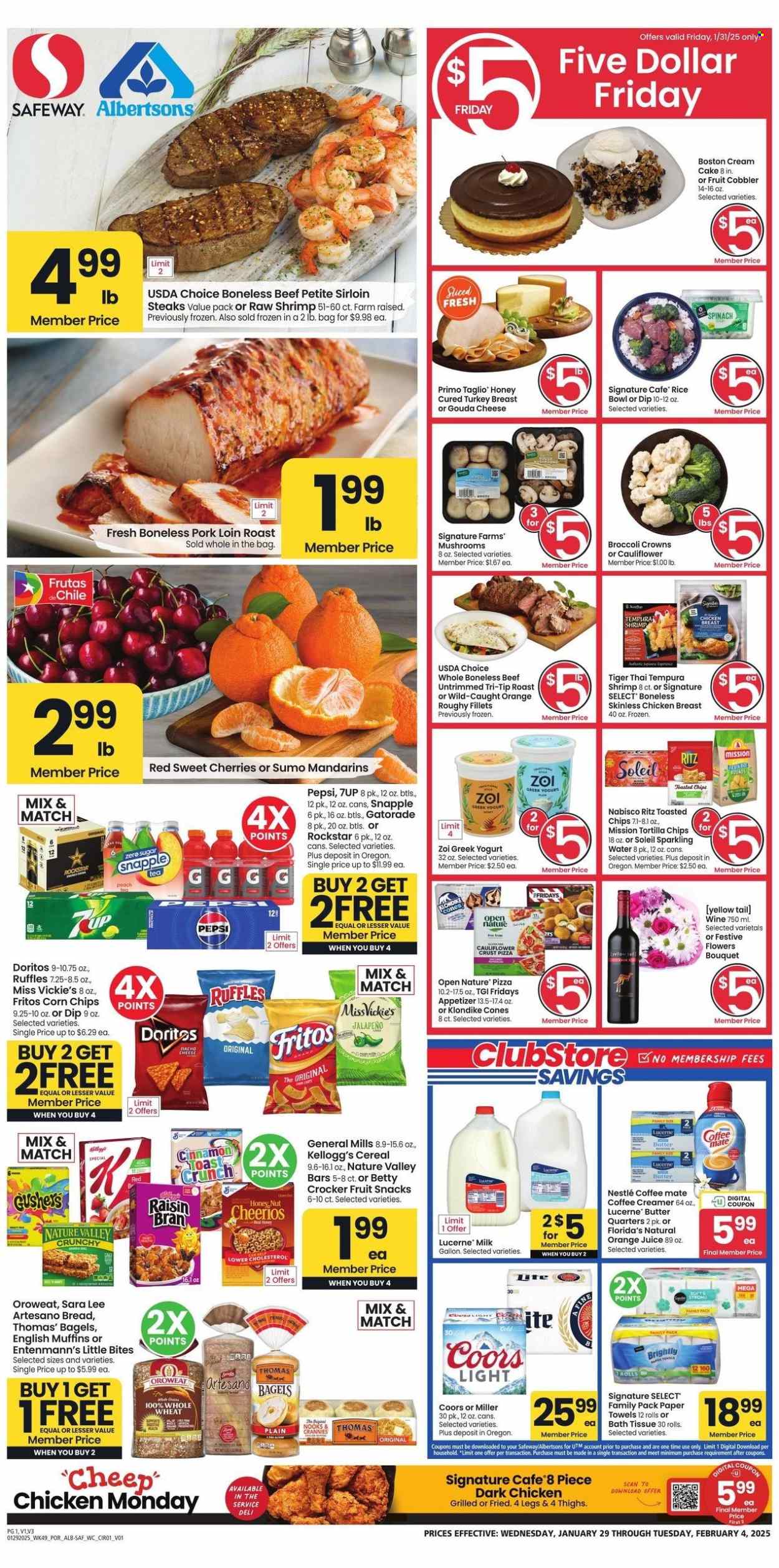 Albertsons ad - 01/29/2025 - 02/04/2025. Page 1