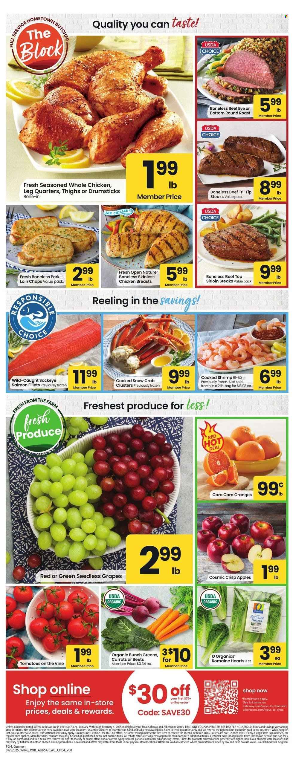Albertsons ad - 01/29/2025 - 02/04/2025. Page 3
