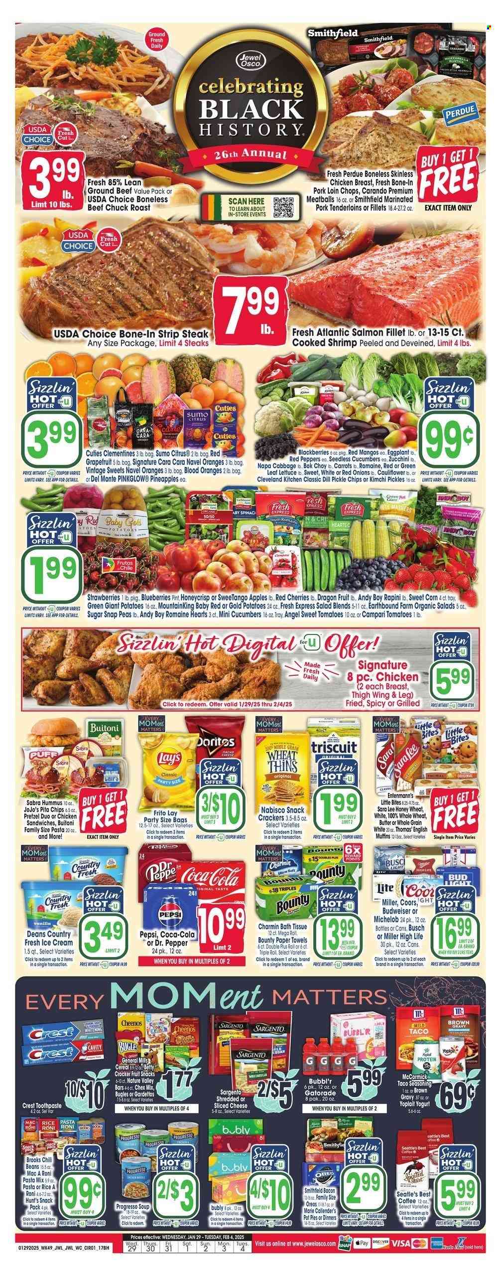 Jewel Osco ad - 01/29/2025 - 02/04/2025. Page 1