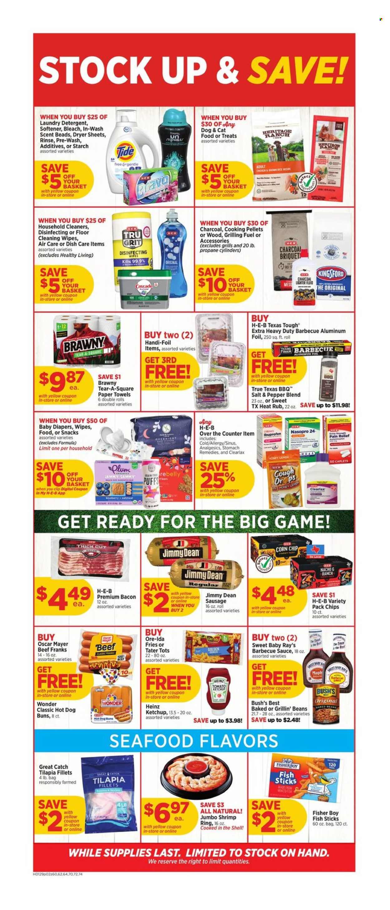H-E-B ad - 01/29/2025 - 02/04/2025. Page 2