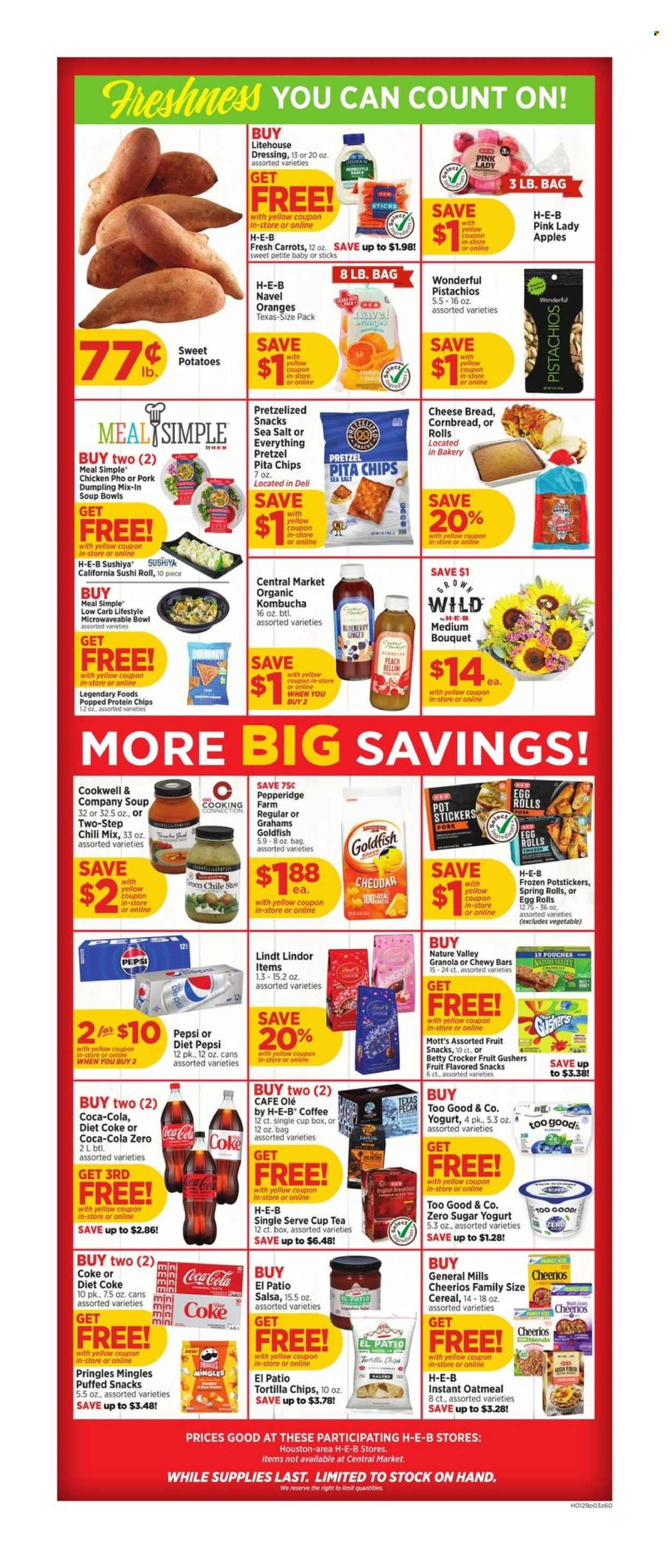H-E-B ad - 01/29/2025 - 02/04/2025. Page 3