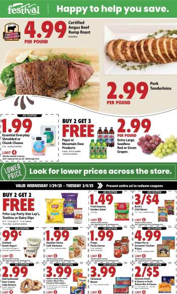 Festival Foods Flyer - 01/29/2025 - 02/04/2025.