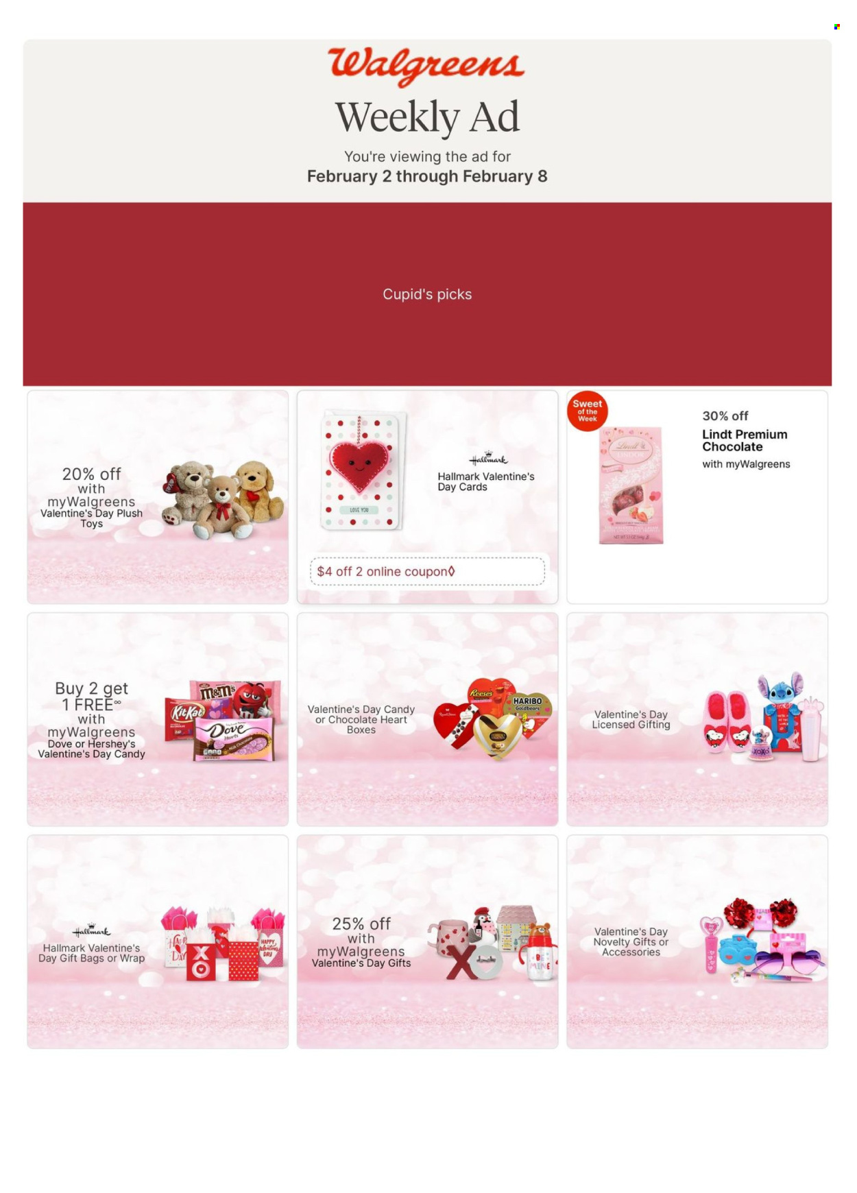 Walgreens ad - 02/02/2025 - 02/08/2025. Page 1