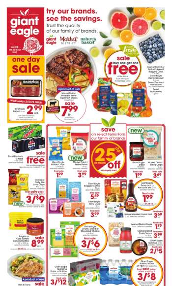 Giant Eagle Flyer - 01/30/2025 - 02/05/2025.