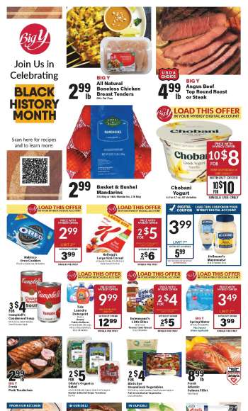 Big Y Flyer - 01/30/2025 - 02/05/2025.