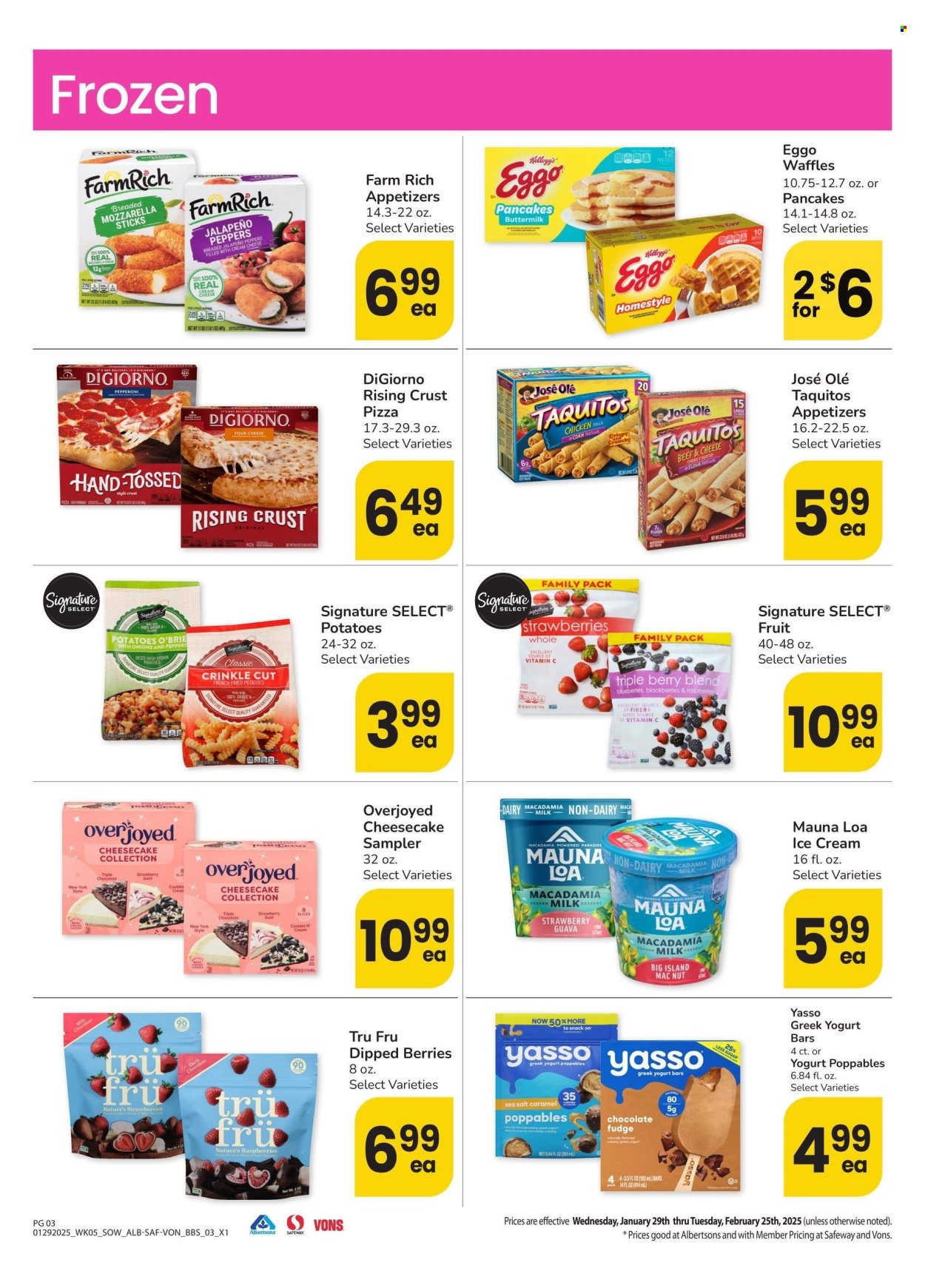 Albertsons ad - 01/29/2025 - 02/25/2025. Page 3