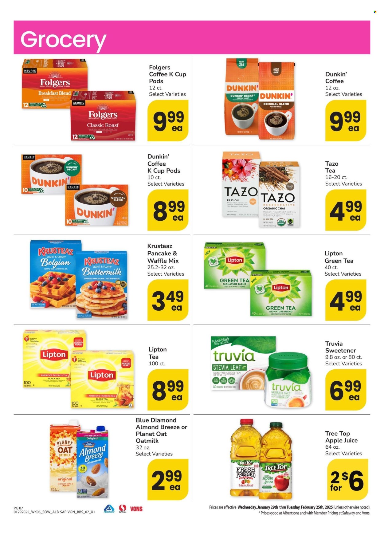 Albertsons ad - 01/29/2025 - 02/25/2025. Page 7