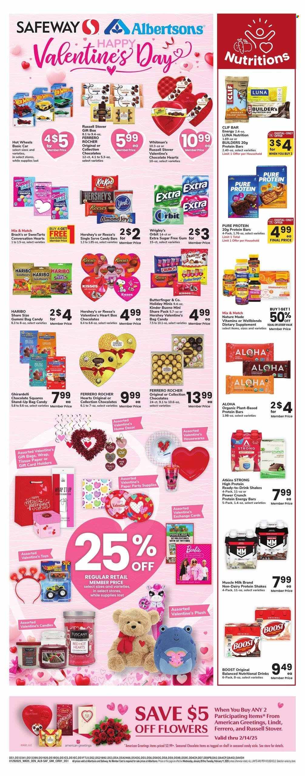 Safeway ad - 01/29/2025 - 02/11/2025. Page 1