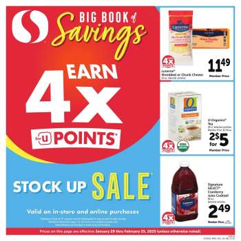 Safeway Flyer - 01/29/2025 - 02/25/2025.