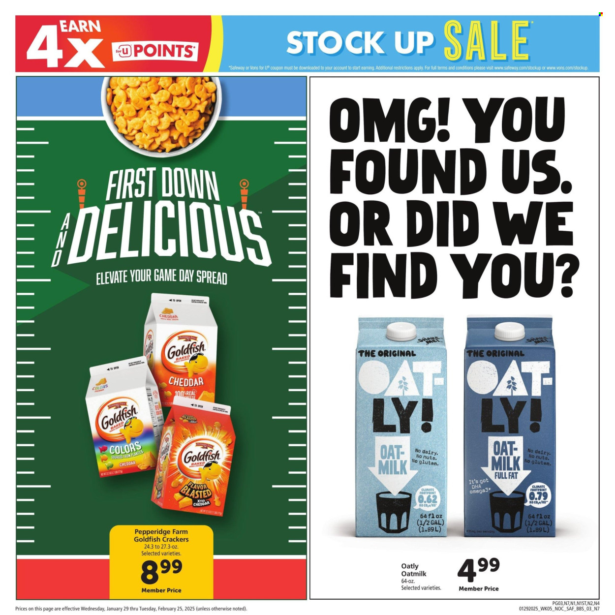 Safeway ad - 01/29/2025 - 02/25/2025. Page 3