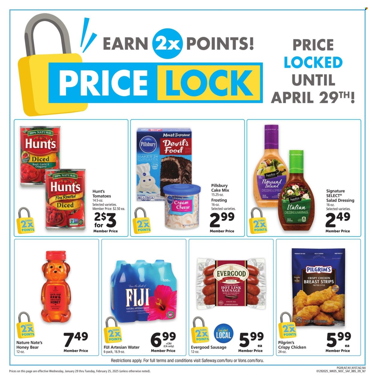 Safeway ad - 01/29/2025 - 02/25/2025. Page 9