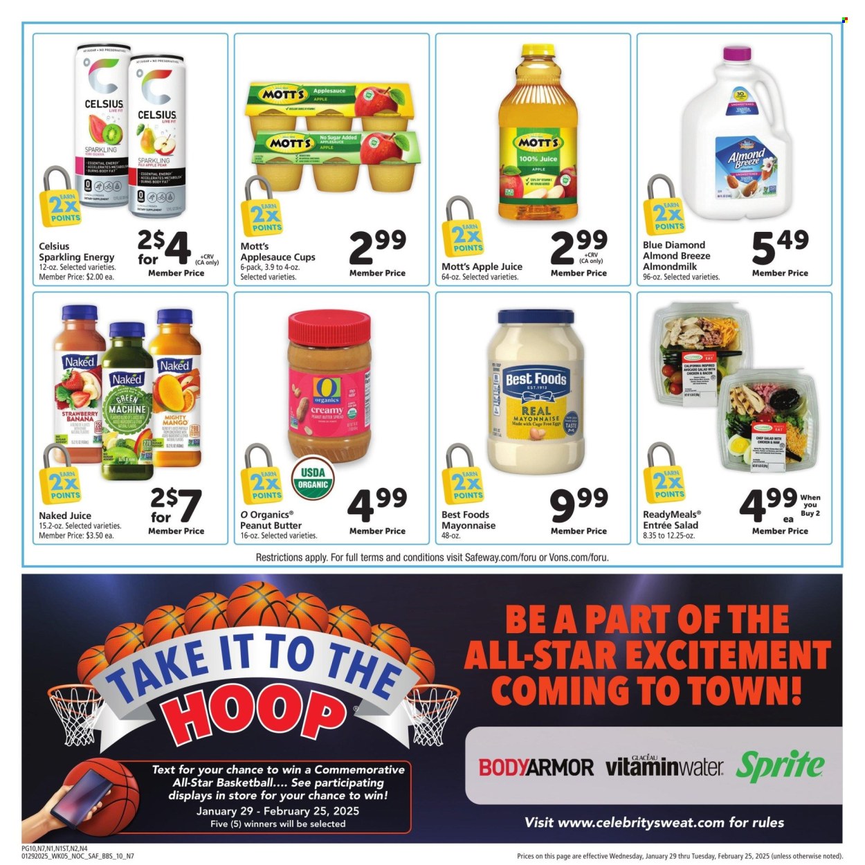 Safeway ad - 01/29/2025 - 02/25/2025. Page 10