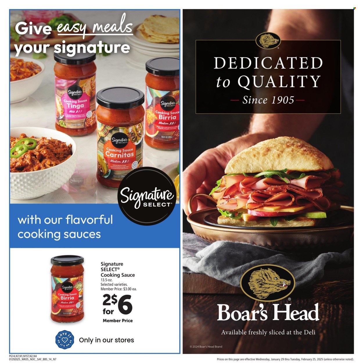 Safeway ad - 01/29/2025 - 02/25/2025. Page 14