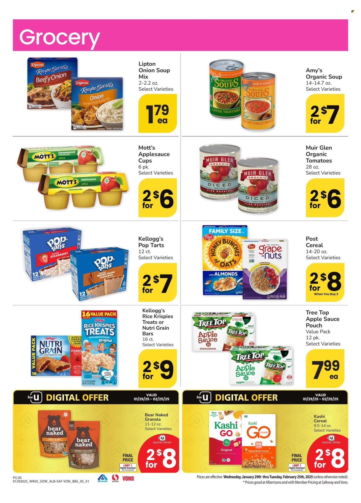 Safeway ad - 01/29/2025 - 02/25/2025. Page 5