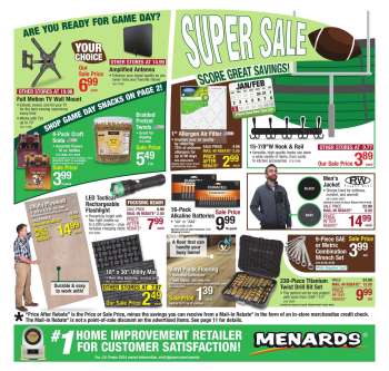 Menards Flyer - 01/30/2025 - 02/09/2025.