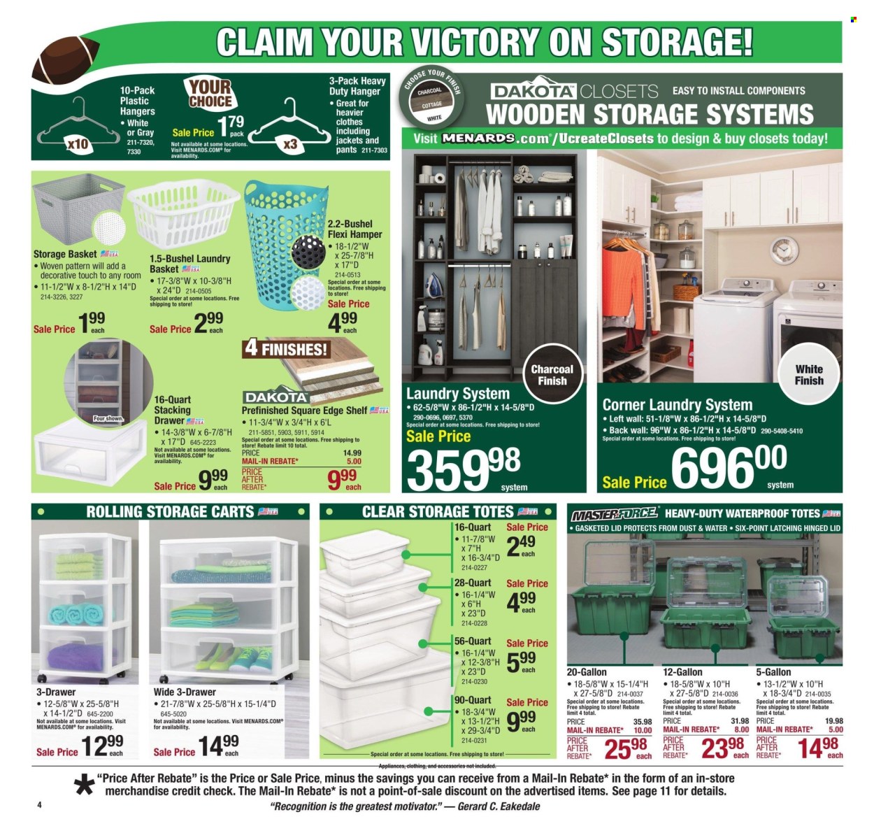Menards ad - 01/30/2025 - 02/09/2025. Page 8
