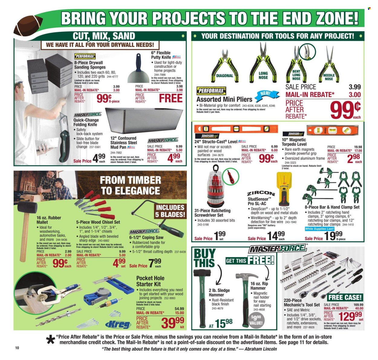 Menards ad - 01/30/2025 - 02/09/2025. Page 18