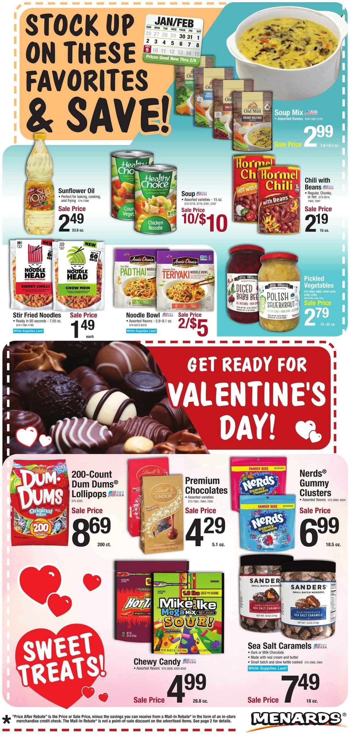 Menards ad - 01/30/2025 - 02/09/2025. Page 1