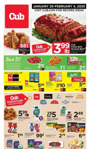 Cub Foods Flyer - 01/29/2025 - 02/04/2025.