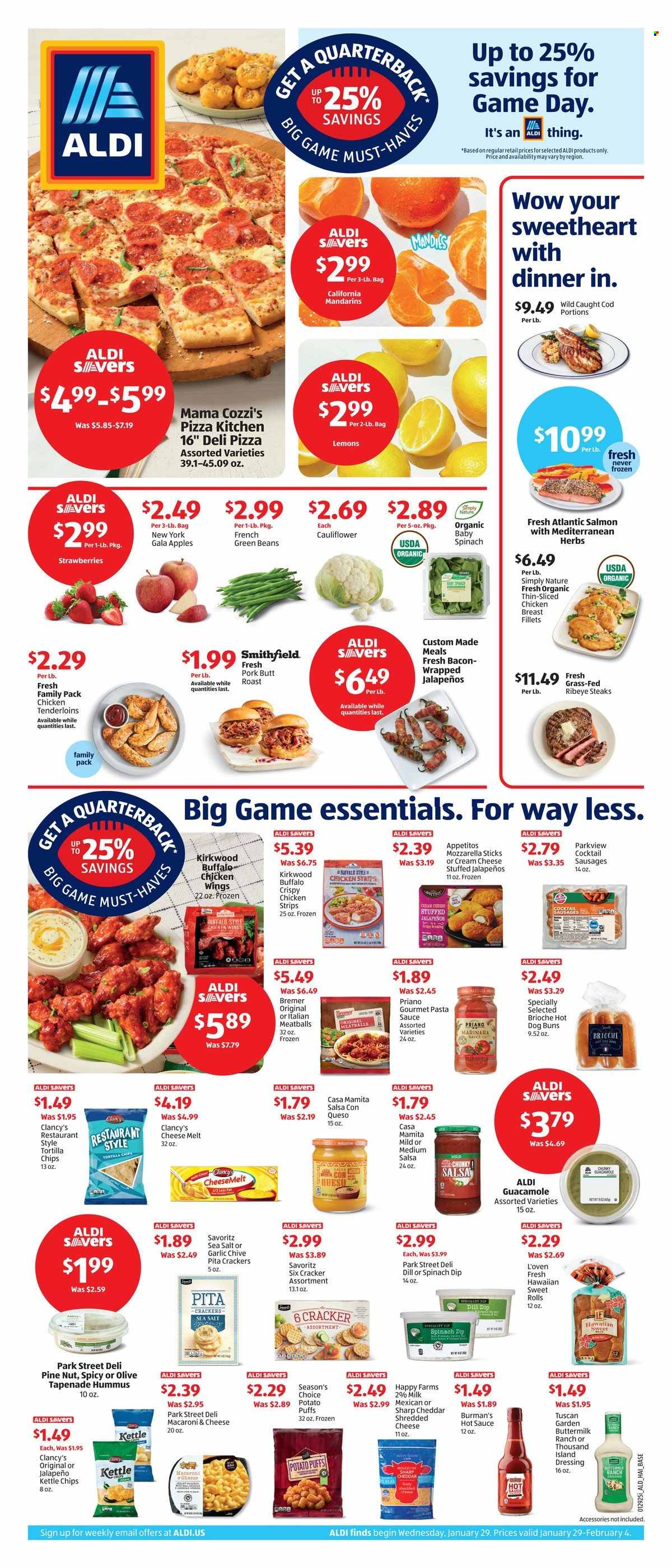 ALDI ad - 01/29/2025 - 02/04/2025. Page 1